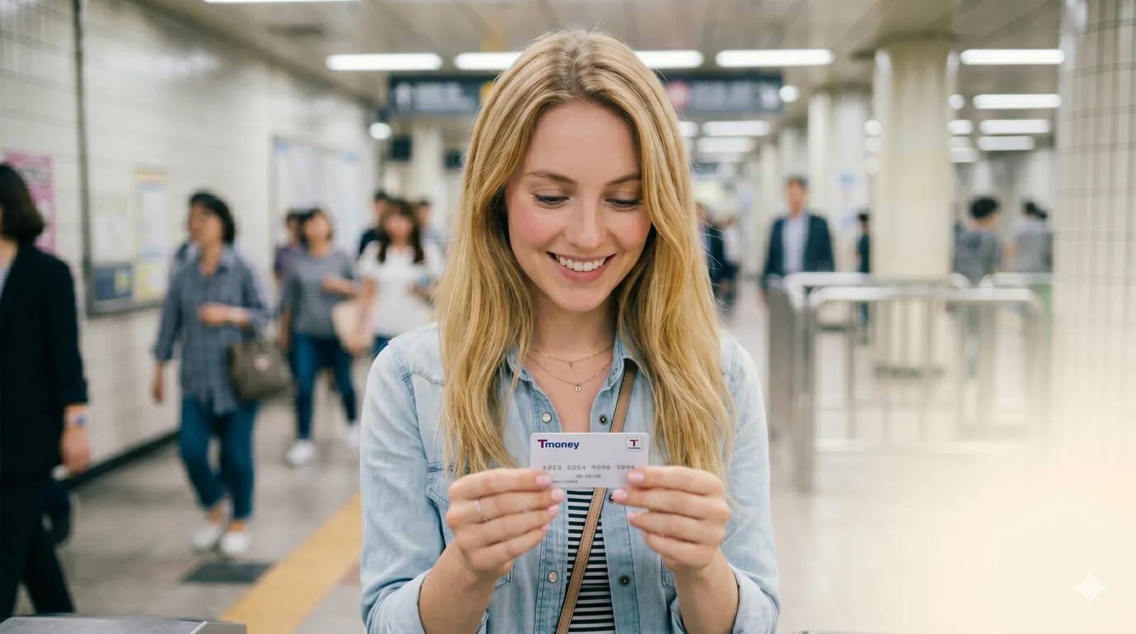 korea transit card tourist Seoul subway success
