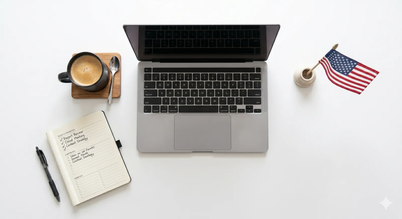 government grants application checklist on a desk