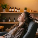japanese head spa scalp massage treatment at salon