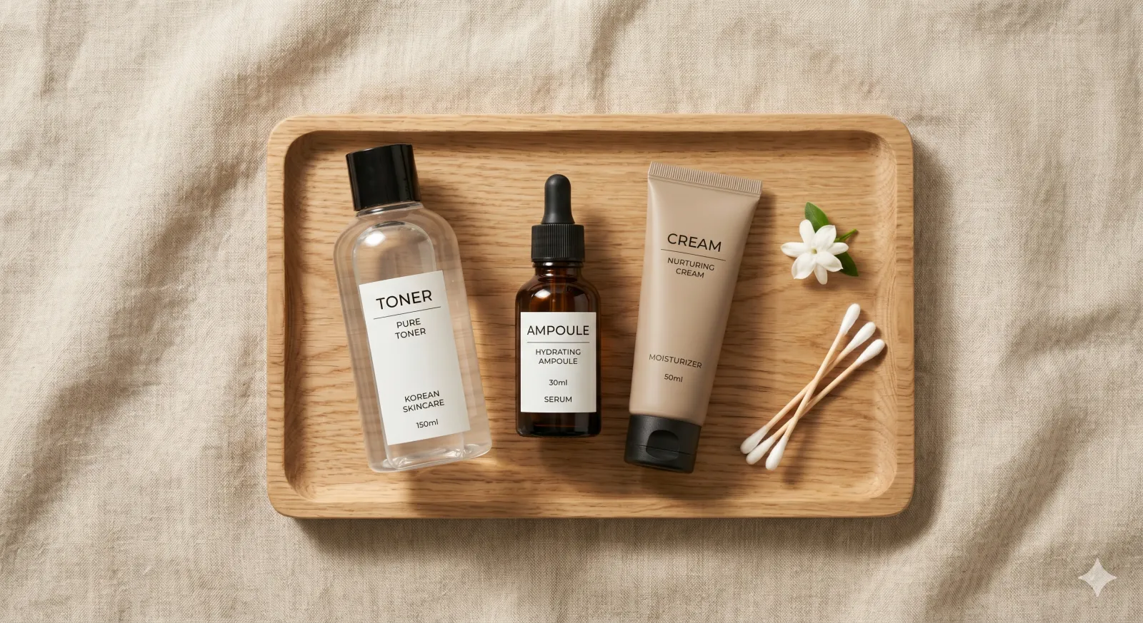 Korean skincare peptides for aging skin in 40s and 50s