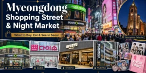 Myeongdong Shopping Street and Night Market guide in Seoul