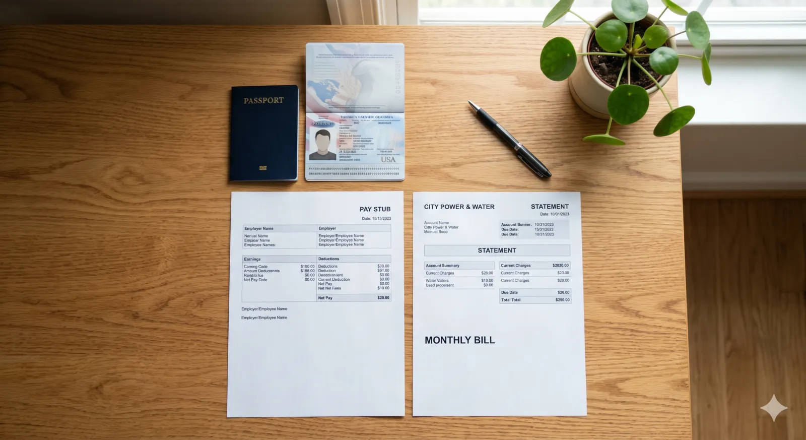 documents needed for a SNAP food stamps application