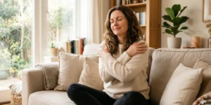 somatic hip release for nervous system regulation and stress relief